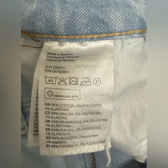 H&M Blue Ankle Cropped Jeans - Picture 4 of 4